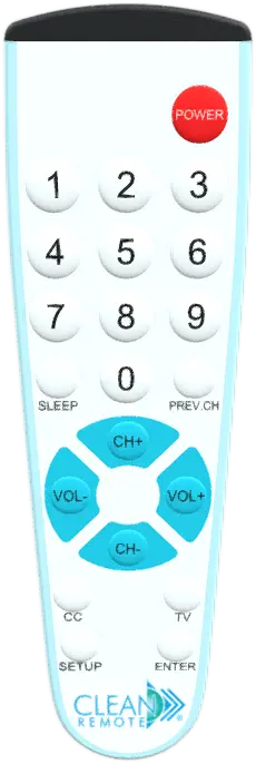 Clean Remote CR2BB Big Button TV Remote