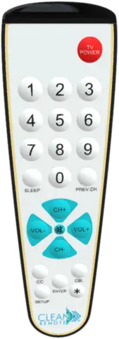 Clean Remote CR3BCB-H Multi-Bed / Multi-Code
