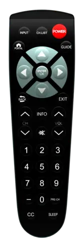 Clean Remote CR4B-2 Full-Function Remote, Black Keypad