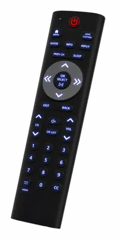 Clean Remote SCR10NN Streaming Remote, No Netflix Key
